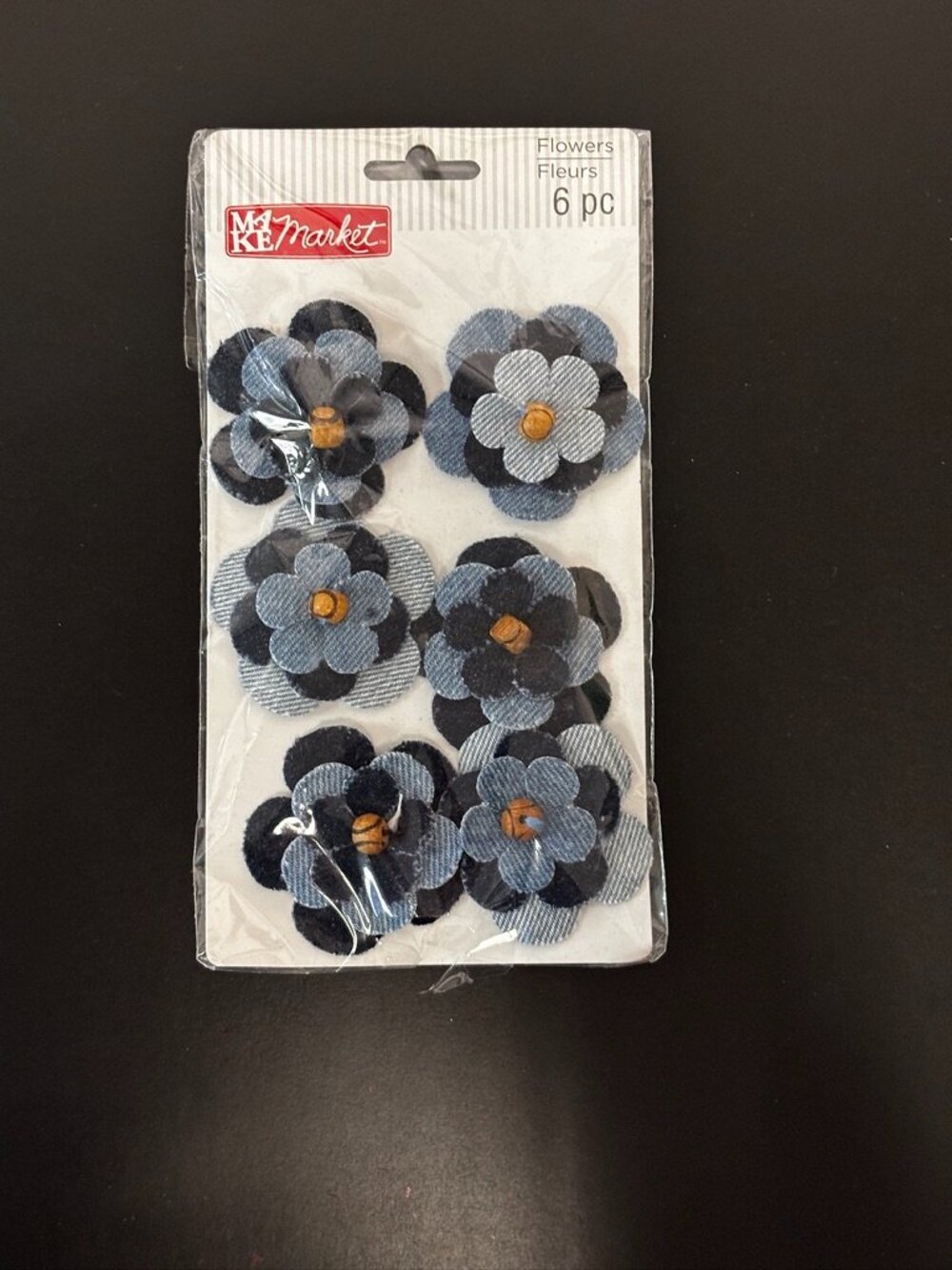 MAKE Market 6 Piece Flowers Fabric for Sewing on Clothes